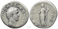 Roman Imperial Coins OTHO (69). Denarius. Rome. Obv: IMP OTHO CAESAR AVG TR P. Bare head right. Rev: PONT MAX. Ceres standing left, holding grain ears and cornucopia. RIC² 20 (aureus) note. Condition: