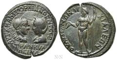 Roman Provincial Coins THRACE. Anchialus. Gordian III, with Tranquillina (238-244). Ae. Obv: ΑΥΤ Κ Μ ΑΝΤ ΓΟΡΔΙΑΝΟϹ ΑΥΓ ϹЄΒ ΤΡΑΝΚΥΛΛЄΙΝΑ. Draped busts of Gordian, laureate and cuirassed, and Tranquilli