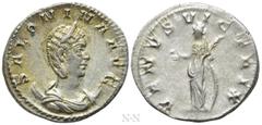 Roman Imperial Coins SALONINA (Augusta, 254-268). Antoninianus. Colonia Agrippinensis. Obv: SALONINA AVG. Diademed and draped bust right, set on crescent. Rev: VENVS VICTRIX. Venus standing left, hold
