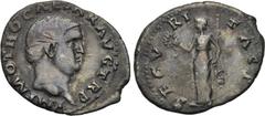 OTHO (69). Denarius. Rome. Obv: IMP M OTHO CAESAR AVG TR P. Bare head right. Rev: SECVRITAS P R. Securitas standing left, holding wreath and sceptre. RIC 8. Condition: Fine. Weight: 3.1 g. Diameter: 2