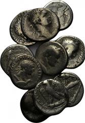 10 Roman Provincial Tetradrachms. Obv: . Rev: . . Condition: See Picture. Weight: g. Diameter: mm.