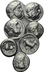 7 Celtic tetradrachms. Obv: . Rev: . . Condition: See picture. Weight: g. Diameter: mm.