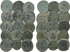 15 Byzantine follis. Obv: . Rev: . . Condition: See picture. Weight: g. Diameter: mm.