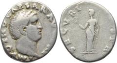 OTHO (69). Denarius. Rome. Obv: IMP OTHO CAESAR AVG TR P. Bare head right. Rev: SECVRITAS P R. Securitas standing left, holding wreath and sceptre. RIC 12. Condition: Fine. Weight: 3.10 g. Diameter: 1