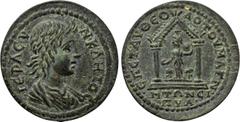 LYDIA. Magnesia ad Sipylum. Pseudo-autonomous. Time of Gordian III (238-244). Aurelios Theodotos II, strategos. Obv: IЄPA CVNKΛHTOC. Draped youthful bust of the Senate right. Rev: ЄΠ CT AV ΘЄOΔOTOY MA