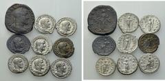 Group Lots 9 Coins of Maximinus Thrax. Obv: . Rev: . . Condition: See picture. Weight: g. Diameter: mm.