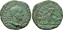 Roman Provincial Coins MOESIA SUPERIOR. Viminacium. Aemilian (253). Ae. Dated CY 14 (253). Obv: IMP C M AEMIL AEMILAIIMVS (sic) AG. Laureate, draped and cuirassed bust right. Rev: P M S COL VIM / AN X