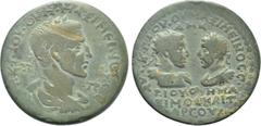 Cilician Coins (Dr. P. Vogl Collection) CILICIA. Tarsus. Maximinus Thrax (235-238). Ae. Obv: ΑVΤ Κ Γ ΙΟV ΟVΗ ΜΑΞΙΜЄΙΝΟС СЄ / Π - Π. Laureate, draped and cuirassed bust of Maximinus right. Rev: ΑVΤ Κ Ι