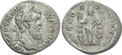 Roman Imperial Coins DIDIUS JULIANUS (193). Denarius. Rome. Obv: IMP CAES M DID IVLIAN AVG. Laureate head right. Rev: CONCORD MILIT. Concordia standing left, holding aquila and signum. RIC 1. Rare Con