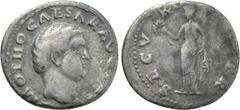 Roman Imperial Coins OTHO (69). Denarius. Rome. Obv: IMP M OTHO CAESAR AVG TR P. Bare head right. Rev: SECVRITAS PR. Securitas standing left, holding wreath and sceptre. RIC² 8. Condition: Fine. Weigh