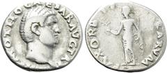 Roman Imperial Coins OTHO (69). Denarius. Rome. Obv: IMP M OTHO CAESAR AVG TR P. Bare head right. Rev: PAX ORBIS TERRARVM. Pax standing left, holding olive branch and caduceus. RIC² 4. Condition: Near