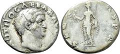 Roman Imperial Coins OTHO (69). Denarius. Rome. Obv: IMP OTHO CAESAR AVG TR P. Bare head right. Rev: SECVRITAS P R. Securitas standing left, holding wreath and sceptre. RIC² 10. Condition: Good fine. 