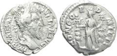 Roman Imperial Coins DIDIUS JULIANUS (193). Denarius. Rome. Obv: IMP CAES M DID IVLIAN AVG. Laureate head right. Rev: CONCORD MILIT. Concordia standing left, holding aquila in each hand. RIC 1. Condit