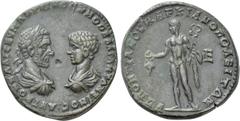 Roman Provincial Coins MOESIA INFERIOR. Marcianopolis. Macrinus, with Diadumenian (217-218). Ae Pentassarion. Obv: AVT K OΠΕΛΛΙ CEV MAKPEINOC K M OΠEΛΛΙ ANTΩNEINOC. Laureate head of Macrinus right and