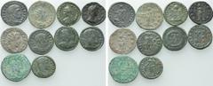 Group Lots 10 Roman Coins; Helena, Severina etc. Obv: . Rev: . . Condition: See picture. Weight: g. Diameter: mm.