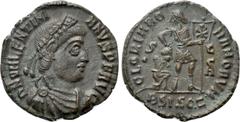 The K.L. Collection of Late Roman Coins VALENTINIAN I (364-375). Ae. Siscia. Obv: DN VALENTINIANVS P F AVG. Diademed, draped and cuirassed bust right. Rev: GLORIA ROMANORVM / S - C / A / BSISCΞ. Emper