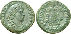 The K.L. Collection of Late Roman Coins VALENTINIAN I (364-375). Ae. Siscia. Obv: DN VALENTINIANVS P F AVG. Diademed, draped and cuirassed bust right. Rev: SECVRITAS REI PVBLICAE / D / R - F / ΓSISCS.