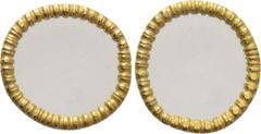 Celtic Coins CELTIC. GOLD "Rouelles". Obv: . Rev: . . Condition: Extremely fine. Weight: 1.12 g. Diameter: 14 mm.