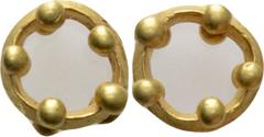 Celtic Coins GOLD Celtic Ring Money with 5 knobs. Obv: . Rev: . . Condition: See picture. Weight: 4.93 g. Diameter: 15 mm.