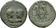 Roman Provincial Coins THRACE. Mesambria. Gordian III with Tranquillina (238-244). Ae. Obv: AVT K M ANT ΓOPΔIANOC AVΓ CEB / TPANKVΛΛINA. Laureate, draped and cuirassed bust of Gordian and draped bust 