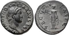 Roman Imperial Coins OTHO (69). Denarius. Rome. Obv: IMP M OTHO CAESAR AVG TR P. Bare head right. Rev: SECVRITAS PR. Securitas standing left, holding wreath and sceptre. RIC² 8. Condition: Very fine. 