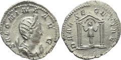 Roman Imperial Coins SALONINA (Augusta, 254-268). Antoninianus. Colonia Agrippinensis. Obv: SALONINA AVG. Diademed and draped bust right, set on crescent. Rev: DEAE SEGETIAE. Segetia, orans, standing 