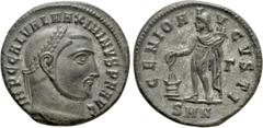 Roman Imperial Coins MAXIMINUS II DAIA (310-313). Follis. Nicomedia. Obv: IMP C GAL VAL MAXIMIANVS P F AVG. Laureate head right. Rev: GENIO AVGVSTI / SMN. Genius standing left, holding cornucopia and 