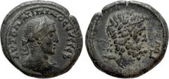 Roman Provincial Coins EGYPT. Alexandria. Maximinus Thrax (235-238). Tetradrachm. Dated RY 2 (235/6). Obv: AVTO MAΞIMINOC ЄVC CЄB. Laureate, draped and cuirassed bust of Maximinus right. Rev: L B (dat
