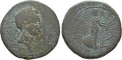 The Dr. F. Jarman Collection: Mints of the Roman Empire ZEUGITANIA. Colonia Iulia Pia Paterna. Divus Julius Caesar (Died 44 BC). Struck under Augustus, 27 BC-14 AD. Obv: DIVOS IVLIVS. Diademed head of