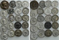 Group Lots 20 Roman Coins; Hostilian, Trajanus Decius etc. Obv: . Rev: . . Condition: See picture. Weight: g. Diameter: mm.