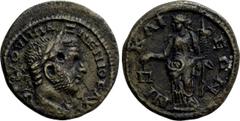 Roman Provincial Coins BITHYNIA. Nicaea. Maximinus Thrax (235-238). Ae. Obv: Γ ΙΟΥ ΟΥΗ ΜΑΞΙΜΕΙΝΟⳞ ΑΥΓ. Laureate, draped and cuirassed bust right. Rev: ΝΙΚΑΙΕΩΝ. Dikaiosyne standing left, holding scale