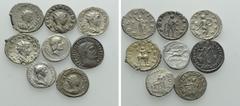 Group Lots 8 Roman Coins Including Scars Emperors; Macrianus, Valerian II, Saloninus, Hostilian etc. Obv: . Rev: . . Condition: See picture. Weight: g. Diameter: mm.