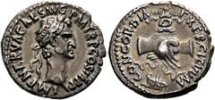 ROMER RÖMISCHE KAISERZEIT. Nerva, 96 - 98 n. Chr. Denar ø 18mm (3,22g). 97 n. Chr. Mzst. Rom. Vs.: IMP NERVA CAES AVG P M TR P COS III P P, Kopf mit Lorbeerkranz n. r. Rs.: CONCORDIA EXERCITVVM, dextr
