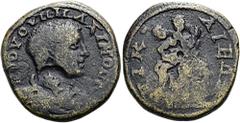 DIE MUNZEN DER BITHYNISCHEN STADT NIKAIA - SAMMLUNG PROF. DR. WOLFRAM WEISER BITHYNIEN - NIKAIA. SEVERUS ALEXANDER, 222 – 235 Maximus Caesar, 236 - 238 n. Chr. AE Diassarion ø 23mm (8,03g). St. 15°. V