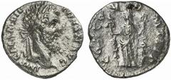 Didius Iulianus Didius Iulianus, 193 n. Chr. Denar Rom. 1.79 g. Vs.: IMP CAES M DID IVLIAN AVG, Kopf mit Lorbeerkranz n. r. Rs.: CONCORD MILIT, Concordia mit Aquila u. Vexillum. RIC 1; C. 2; BMC 2. RR
