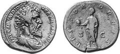 RÖMER RÖMISCHE KAISERZEIT Objekt-Nr.: 613 Didius Iulianus, 193 n. Chr. AE Sesterz, (19,41 g.), 193 n. Chr. Mzst. Rom. Vs.: IMP CAES M DID SEVER IVLIAN AVG, bel. Kopf r. Rs.: RECTOR ORBIS / SC, Julian 