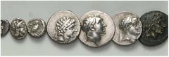LOTS Diverses. Drachmen Kgr. Kappadokien (3), Athen, Diobole (2), Knossos (modern) u.a.m. VERKAUFT WIE BESEHEN, KEINE RÜCKGABE! / SOLD AS VIEWED, NO RETURN! 9 Stück! ss