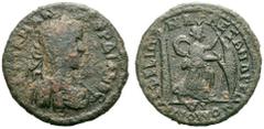 RÖMISCHE PROVINZIALPRÄGUNGEN IONIEN EPHESOS Gordian III. , 238 - 244 n. Chr. AE (10,98g). D. Buste lauré de Gordien III à dr. , avec cuirasse et paludamentum. R. Isis à la voile debout à dr. , la tête
