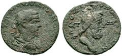 RÖMISCHE PROVINZIALPRÄGUNGEN KILIKIEN FLAVIOPOLIS Valerian I. , 253 - 260 n. Chr. AE Großbronze (14,29g). Un troisième exemplaire. Mêmes coins que SNG France 2, 2204. Même coin de droit que SNG France