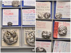 LOTS Griechische Münzen Griechische Münzen 1. - 3. Jh. n. Chr. Massalia bis Kreta. Umfangreiche, breit gefächerte Sammlung geordnet nach der Eckhelschen Ordnung. Meist mit Unterlagszetteln und Proveni