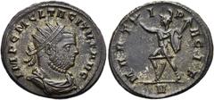 RÖMER RÖMISCHE KAISERZEIT. Tacitus, 275 - 276 n. Chr. Antoninian ø 22mm (3,99g). Frühjahr - Juni 276 n. Chr. Mzst. Siscia. Vs.: IMP C M CL TACITVS AVG, drapierte Panzerbüste mit Strahlenkrone n. r. Rs
