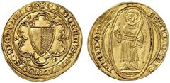 Ausländische Münzen EUROPA FRANKREICH: Bedeutende Sammlung französicher Feudalmünzen - METZ, Bistum - Stadt. Florin d'or. J. (15. Jhdt.). Friedb. 164, Flon 517/2 ff. Gold vz