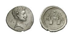 LYKIEN LYKISCHER BUND. Augustus (31 v. Chr. - 14 n. Chr.) Drachme, 27 - 20 v. Chr., Masikytes. 3.09 g. RPC 3309. Troxell (1982) 120. Sehr schön/fast vorzüglich.