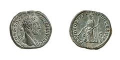 RÖMISCHE MÜNZEN (ROMAN COINS) COMMODUS (180 - 192) COMMODUS (180 - 192) Augustus (177 - 192) Sesterz, 181, Rom. 28.26 g. M COMMODVS - ANTONINVS AVG. Büste mit Lorbeerkranz und drapierter linker Schult