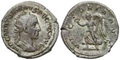 Ancient coins: Roman Empire (Rome) RÖMISCHEN REPUBLIK / GRIECHISCHE MÜNZEN / BYZANZ / ANTIK / ANCIENT / ROME / GREECE Roman Empire, Antoninian, Trajan Decius 249 - 251 AD, Antioch AW: Popiersie Decjus