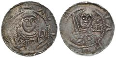 Medieval coins POLSKA / POLAND / POLEN / POLOGNE / POLSKO Władysław II Wygnaniec (1138-1146). Denar - Władysław II Wygnaniec (1138-1146). Denar - VERY NICE AW: Książę z mieczem RW: Biskup na wprost z 