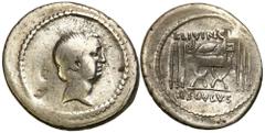 Ancient coins: Roman Republic RÖMISCHEN REPUBLIK / GRIECHISCHE MÜNZEN / BYZANZ / ANTIK / ANCIENT / ROME / GREECE / RÖMISCHEN KAISERZEIT / CELTISHE / BIBLISHE Roman Republic, Denar, L. Livineius Regulu
