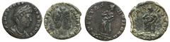 Ancient Coins: The Roman Empire RÖMISCHEN REPUBLIK / GRIECHISCHE MÜNZEN / BYZANZ / ANTIK / ANCIENT / ROME / GREECE / RÖMISCHEN KAISERZEIT / CELTISHE / BIBLISHE Roman Empire, Lot 2 pieces AE 4, Theodor
