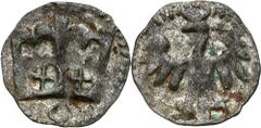 Medieval coins Medieval coins POLSKA / POLAND / POLEN / SCHLESIEN Kazimierz IV Jagiellończyk (1446–1492). Denar koronny bez daty, Krakow (Cracow) Kółko pod koroną. Moneta niegdyś przypisywana dawniej 
