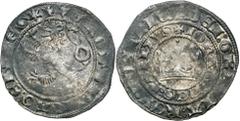 Medieval coins WORLD Medieval coins WORLD GERMANY / ENGLAND / CZECH / GERMAN Czech Republic. John of Luxemburg (1310-1346). Prague penny, Kuta Hora Odmiana z dwoma kółkami pomiędzy IOHANES a PRIMVS.Wi